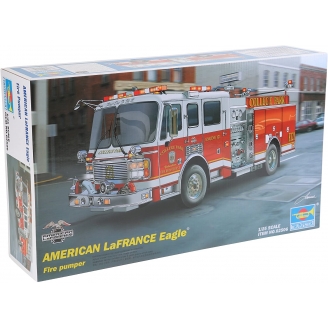 Camion de pompier US LaFrance Eagle  - 1/25 - TRUMPETER 2506