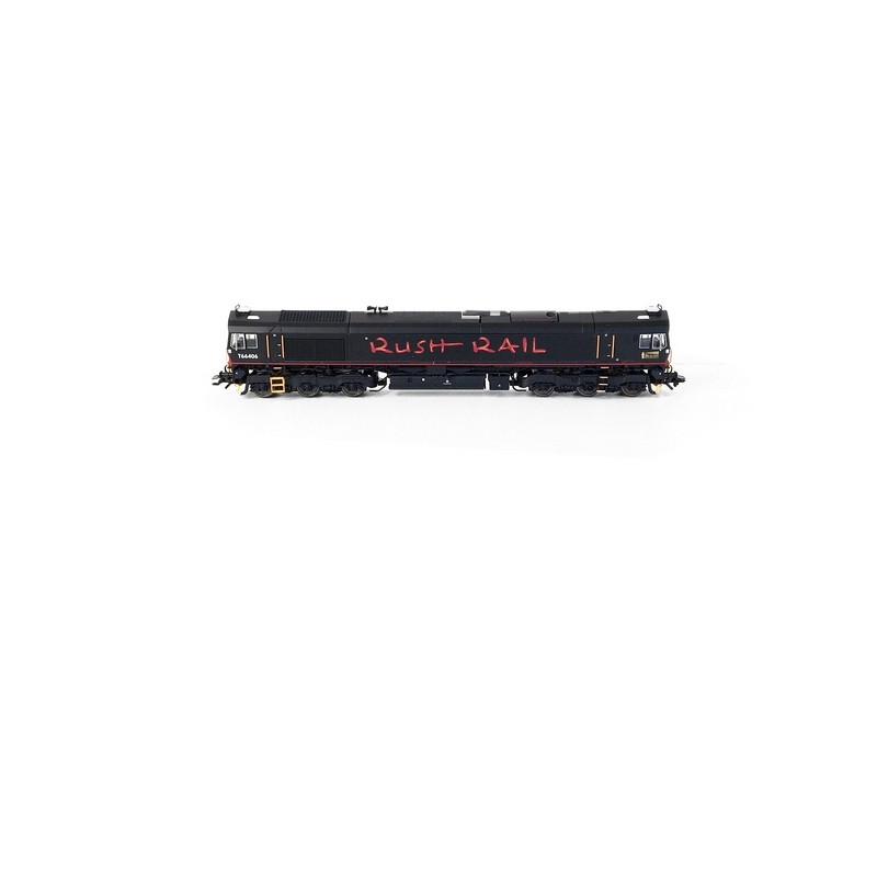 Locomotive série 66 JT42CWR T66406 Rush Rail Ep VI digital son-HO 1/87-TRIX 22997