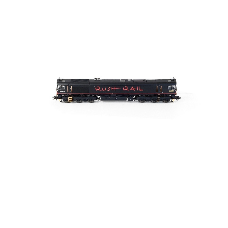 Locomotive série 66 JT42CWR T66406 Rush Rail Ep VI digital son-HO 1/87-TRIX 22997