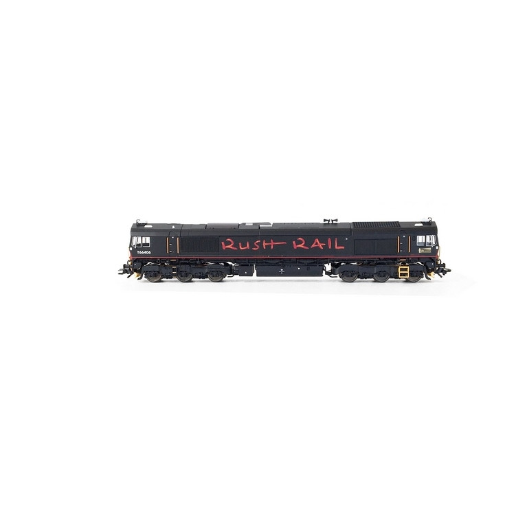 Locomotive série 66 JT42CWR T66406 Rush Rail Ep VI digital son-HO 1/87-TRIX 22997