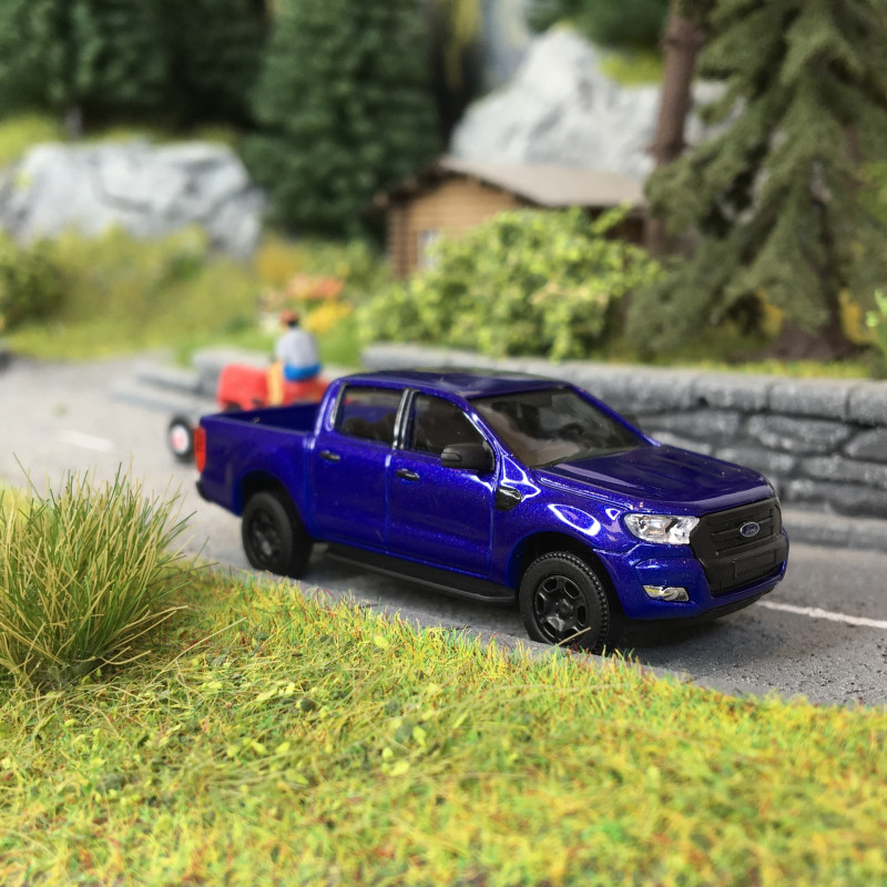 Ford Ranger Bleu métal-HO-1/87-BUSCH 52808