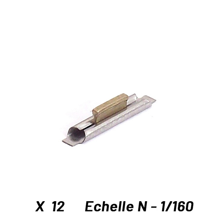 12 éclisses Raccord aux voies Arnold - N 1/160 - FLEISCHMANN 22240