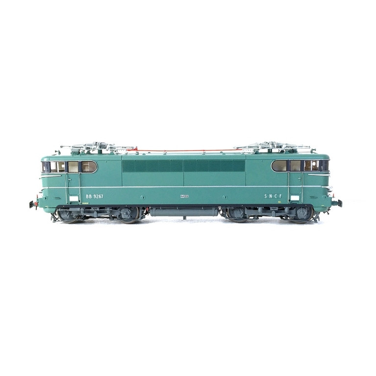 BB 9267 origine verte, Villeneuve, plaque Mistral, Sncf Ep III-HO 1/87-REE MB081