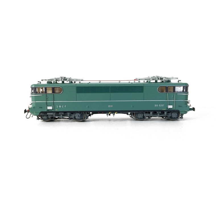 BB 9267 origine verte, Villeneuve, plaque Mistral, Sncf Ep III-HO 1/87-REE MB081