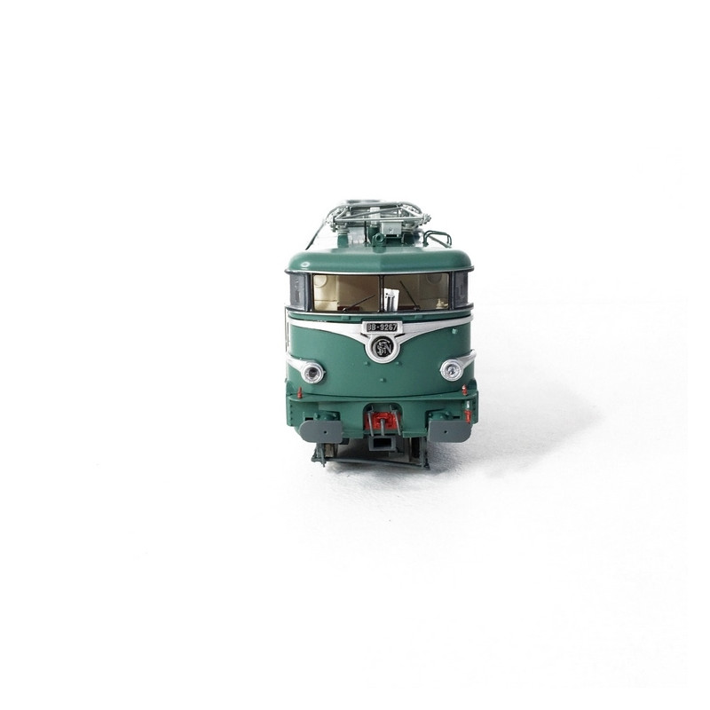 BB 9267 origine verte, Villeneuve, plaque Mistral, Sncf Ep III-HO 1/87-REE MB081