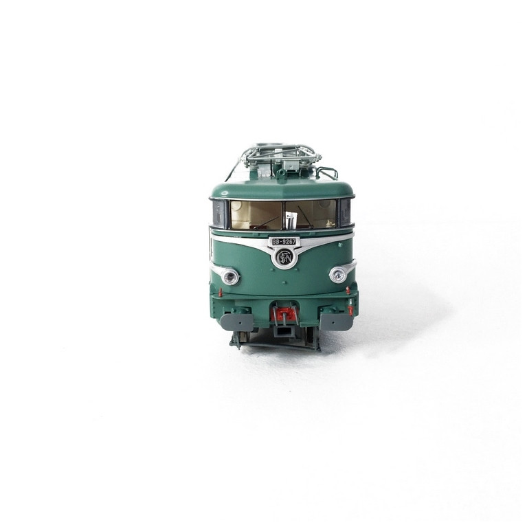 BB 9267 origine verte, Villeneuve, plaque Mistral, Sncf Ep III-HO 1/87-REE MB081