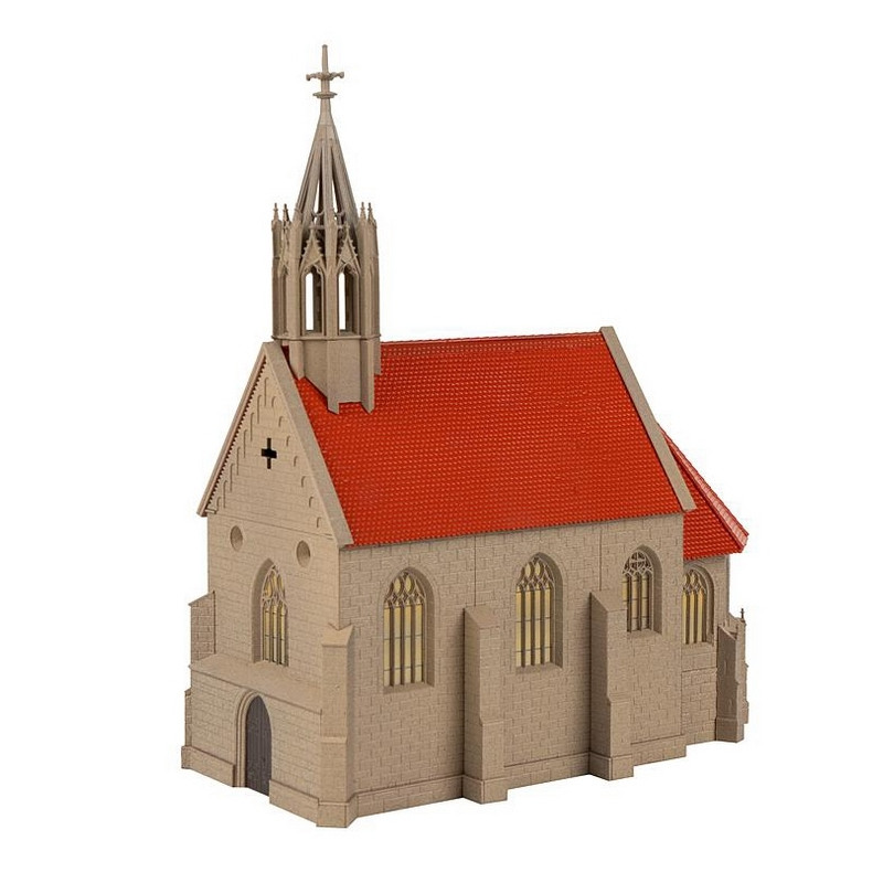 Eglise de village "St Andreas"-HO-1/87-FALLER 130680
