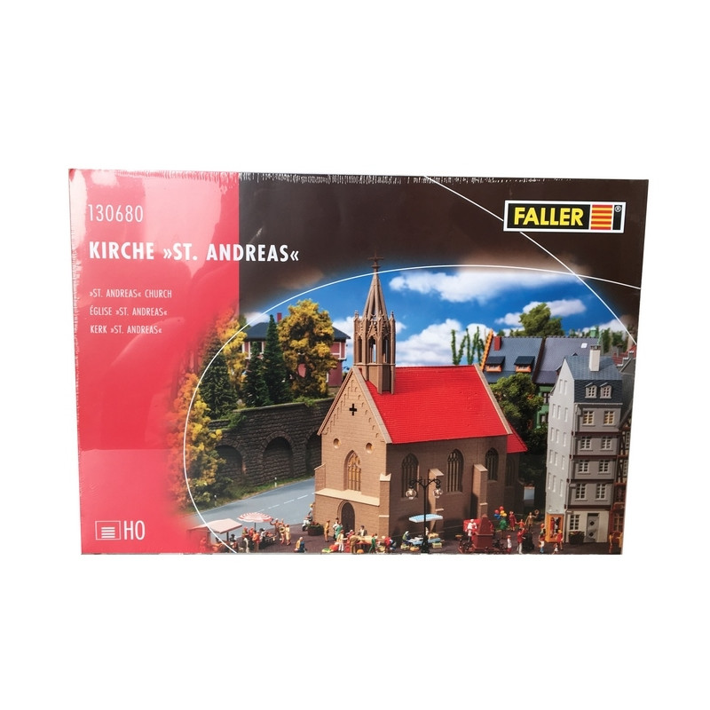 Eglise de village "St Andreas"-HO-1/87-FALLER 130680
