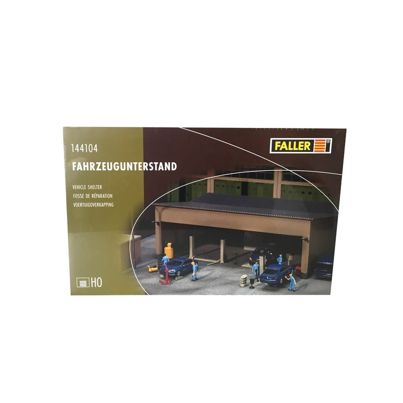Fosse de réparation série militaire-HO 1/87-FALLER 144104