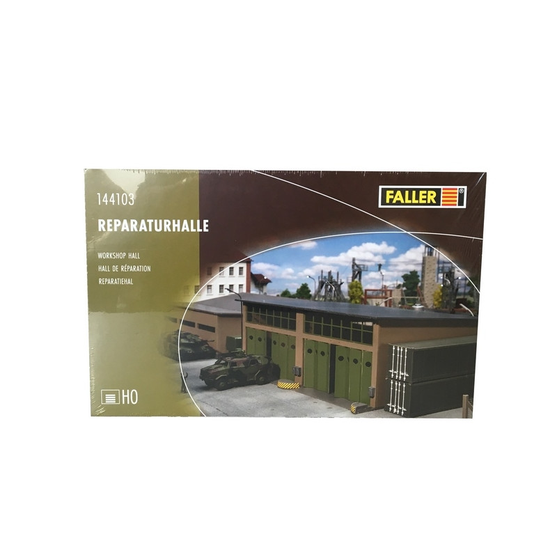 Grand Garage série militaire-HO 1/87-FALLER 144103