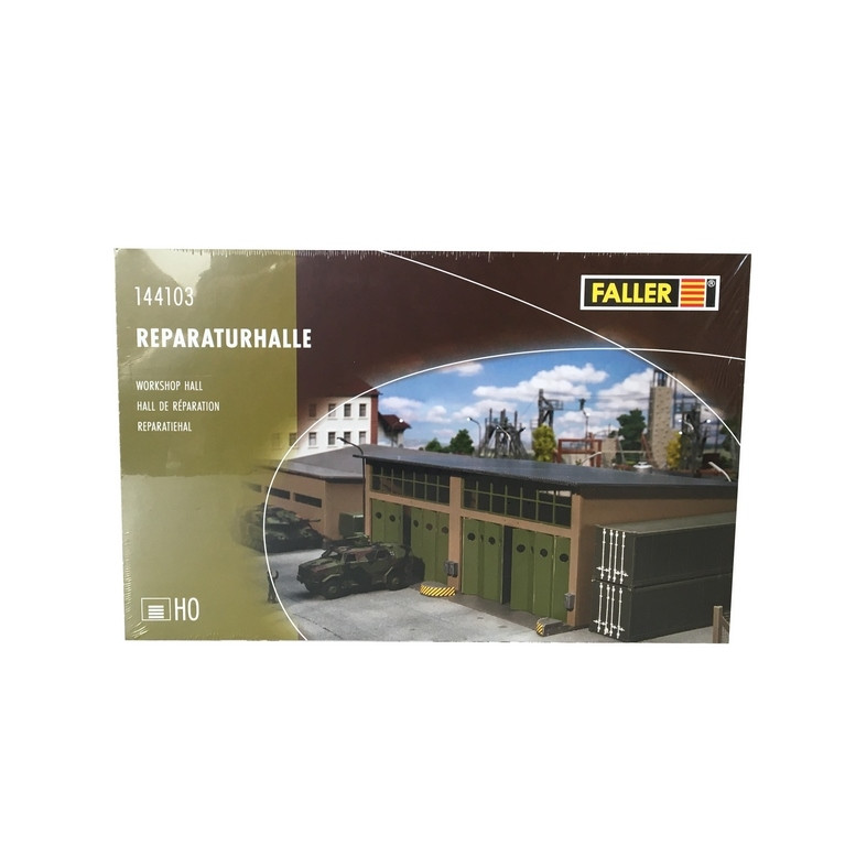 Grand Garage série militaire-HO 1/87-FALLER 144103