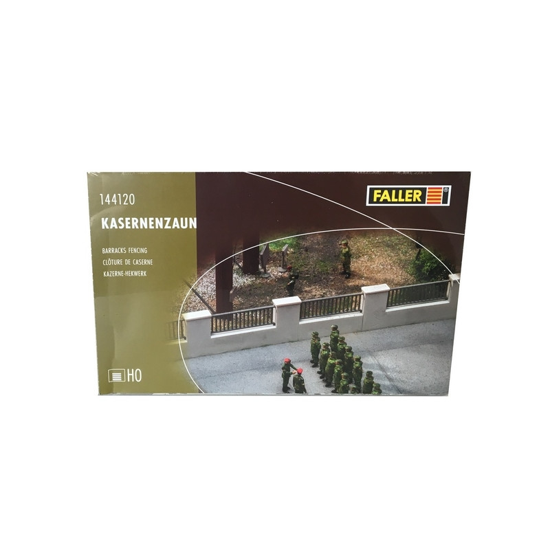 Clôture de caserne série militaire-HO 1/87-FALLER 144120