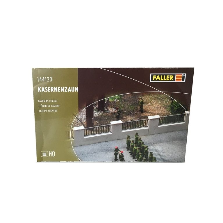 Clôture de caserne série militaire-HO 1/87-FALLER 144120