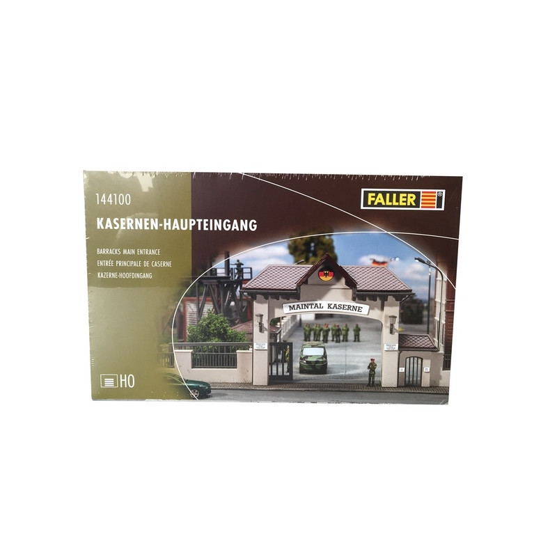 Entrée de caserne série militaire-HO 1/87-FALLER 144100