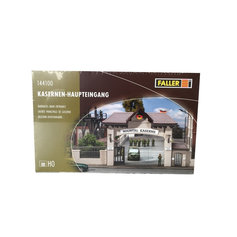 Entrée de caserne série militaire-HO 1/87-FALLER 144100