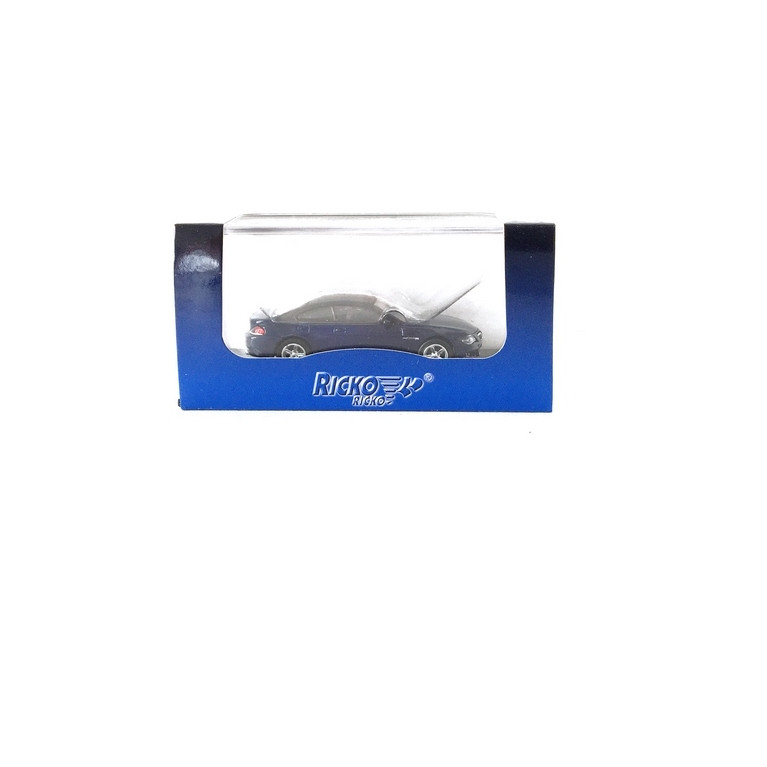 BMW M6 Bleu / Carbone-HO 1/87-RICKO 38672