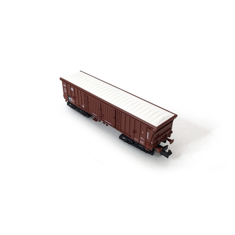 Wagon à toit roulant type Taes 892 DB Ep IV-N 1/160-MINITRIX 18092