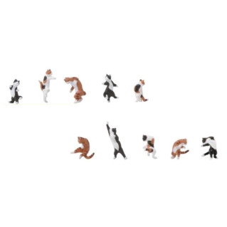 Chats "Ninja Cats" -HO 1/87-KATO 28853