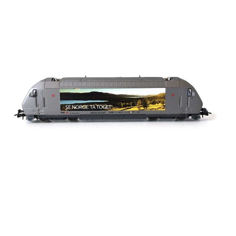 Locomotive EL 18 2247, NSB Ep VI -HO 1/87-ROCO 70658