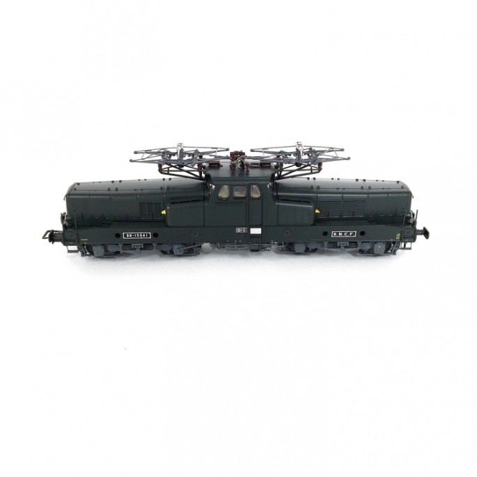 Locomotive BB 13041 livrée vert/jaune SNCF Ep IV digital son -HO 1/87-JOUEF HJ2337S