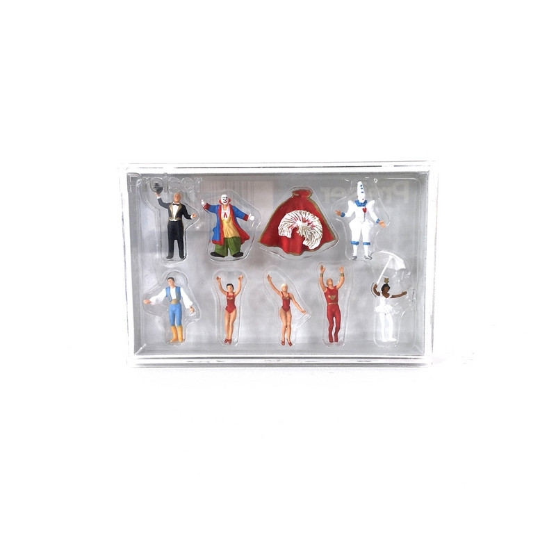 Troupe de Cirque-HO 1/87-PREISER 20254