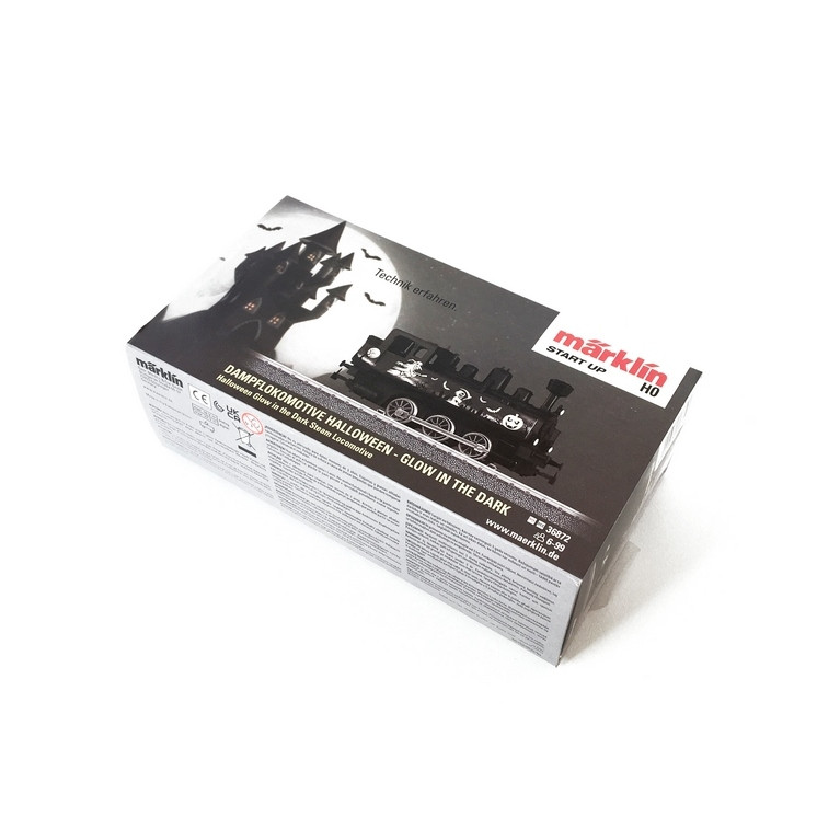 Locomotive Halloween Phosphorescente digital - HO 1/87 - MARKLIN 36872