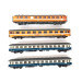 8 voitures Amsterdam / Paris Ep IV SNCB-HO 1/87-LSMODELS MW1907