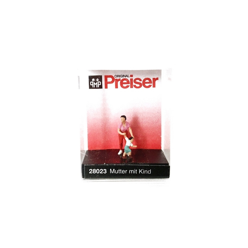 Maman et son enfant - HO 1/87 - PREISER 28023