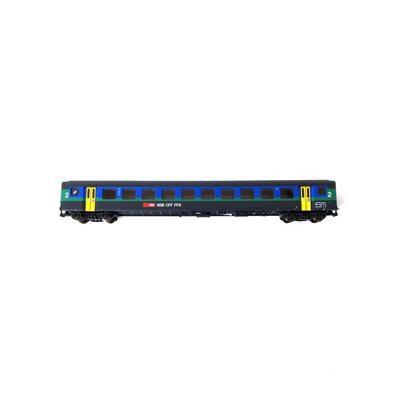 Voiture 2ème classe EW II SBB Ep V - HO 1/87 - ROCO 74567