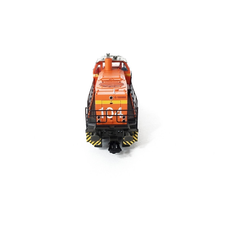 Locomotive diesel Vossloh G1000 COLAS RAIL 104, Ep VI-HO 1/87-Mehano 90272