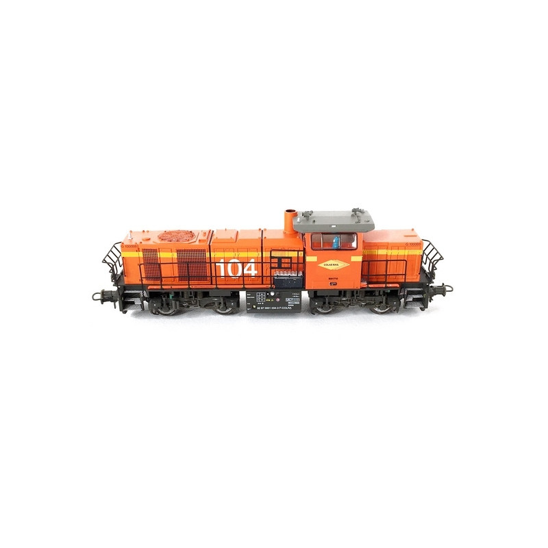 Locomotive diesel Vossloh G1000 COLAS RAIL 104, Ep VI-HO 1/87-Mehano 90272