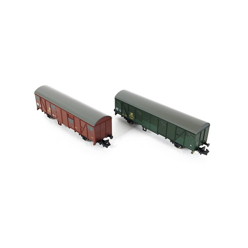 2 voitures postales DBP Ep IV - N 1/160 - FLEISCHMANN 831513