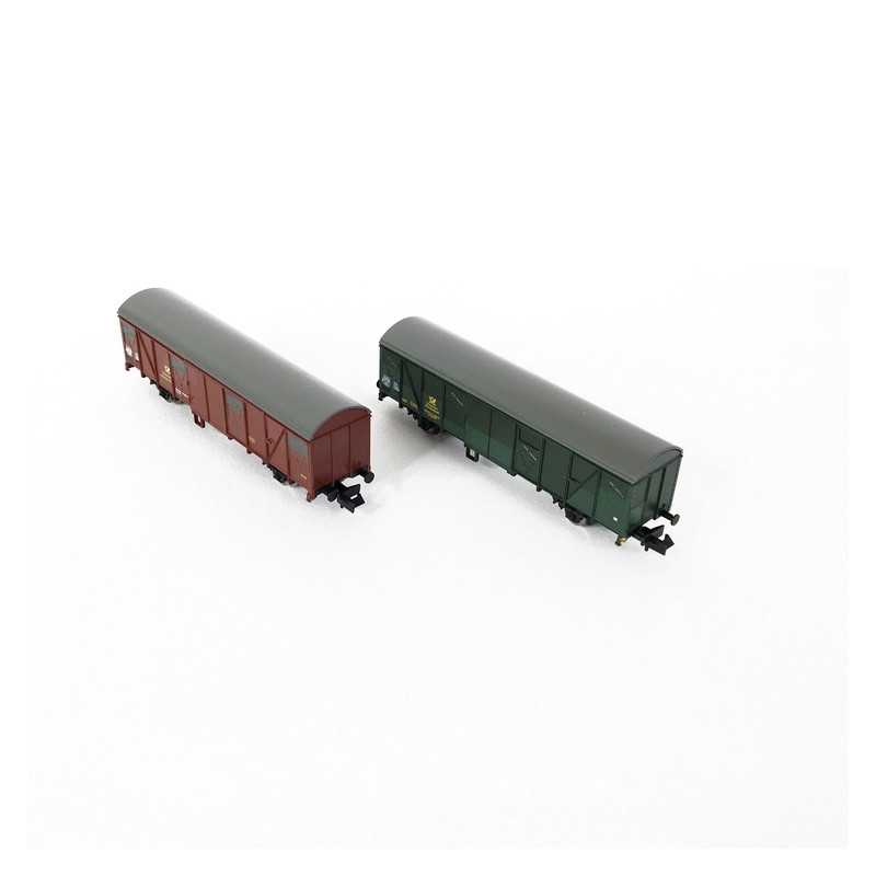 2 voitures postales DBP Ep IV - N 1/160 - FLEISCHMANN 831513