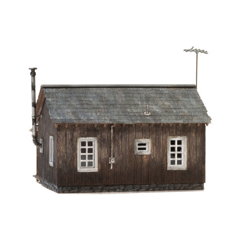 Cabane rustique + Led-HO 1/87-WOODLAND SCENICS BR5065