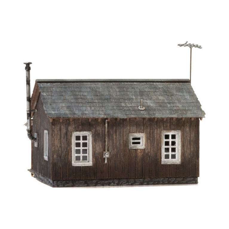 Cabane rustique + Led-HO 1/87-WOODLAND SCENICS BR5065