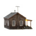 Cabane rustique + Led-HO 1/87-WOODLAND SCENICS BR5065