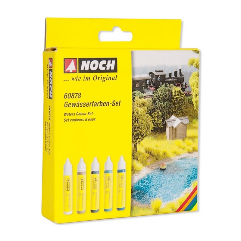 Set de 5 Tubes de couleur d'eau-NOCH 60878
