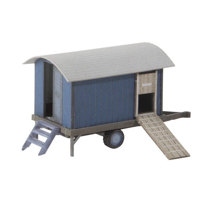 Poulailler "mobile"-HO 1/87-NOCH 14377