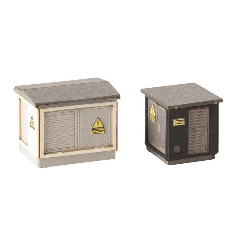 2 Postes électrique - Laser Cut - N 1/160 - NOCH 14639