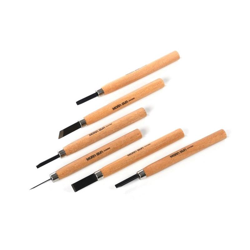 Jeu de 6 ciseaux à Bois - AMATI 7450