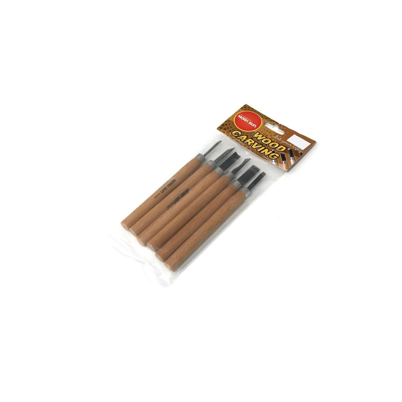 Jeu de 6 ciseaux à Bois - AMATI 7450