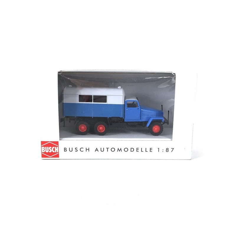Camion IFA G5 1956 KOFFER / LPG-HO 1/87-BUSCH 51575