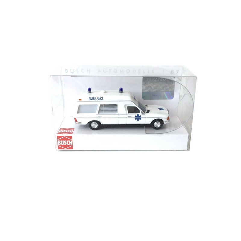 Ambulance Mercedes VF 123 - HO 1/87 - BUSCH 52213