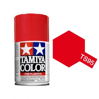 Rouge Métal Pur Spray de 100ml-TAMIYA TS95