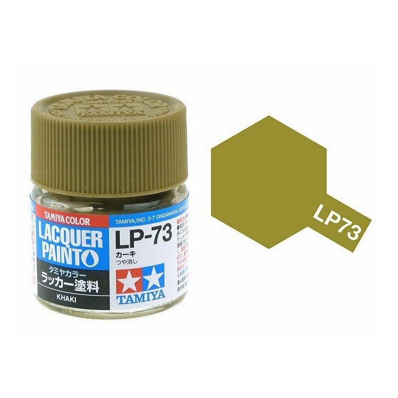 Vert Kaki pot de 10ml-TAMIYA LP73 Vert Kaki pot de 10ml-TAMIYA LP73