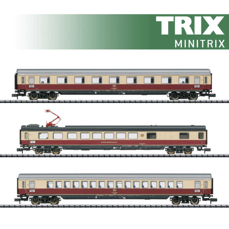 Coffret "IC 142 Germania" DB Ep IV  -N  1/160- MINITRIX 18214