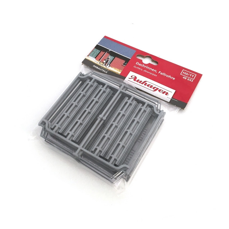 Set de gouttières  pour vos maquettes -HO-1/87-AUHAGEN  48643