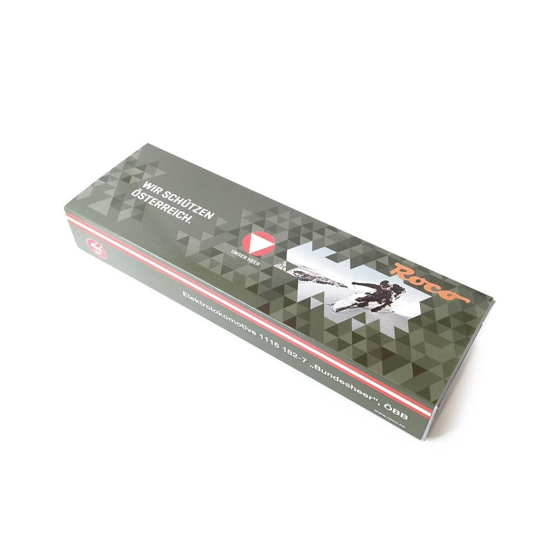 Locomotive 1116 182-7 Bundesheer ÖBB Ep VI digital son -HO 1/87-ROCO 70492