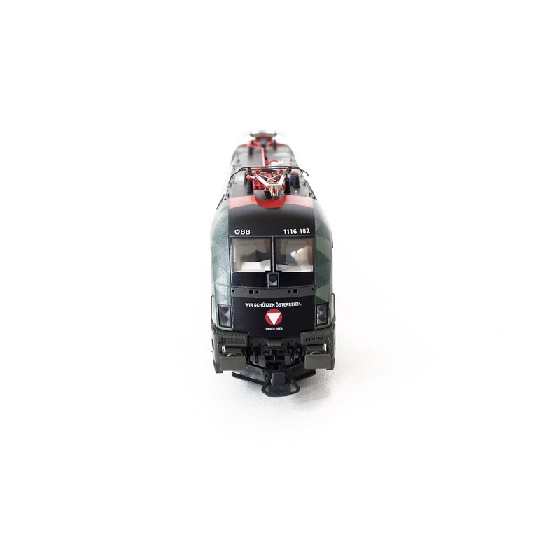 Locomotive 1116 182-7 Bundesheer ÖBB Ep VI digital son -HO 1/87-ROCO 70492