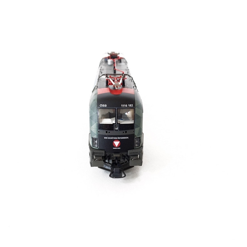 Locomotive 1116 182-7 Bundesheer ÖBB Ep VI digital son -HO 1/87-ROCO 70492